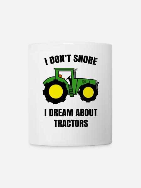 Bauer Traktor Statement Landmaschinen Ackerbau - Tasse - Weiß