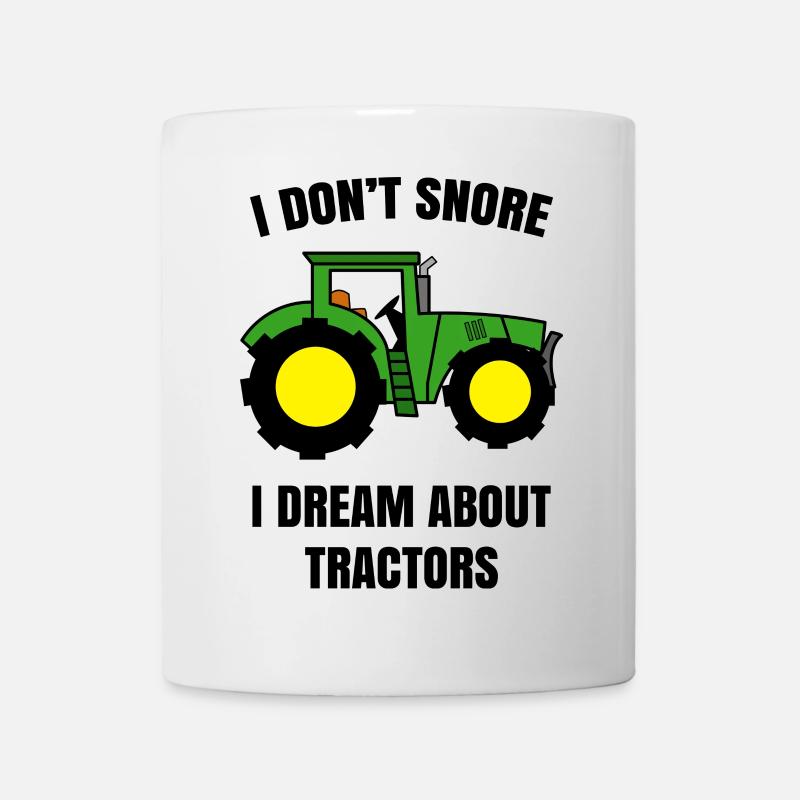 Déclaration de tracteur agricole Machines agricoles Agriculture Agriculture - Mug blanc - blanc