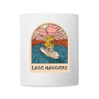 Lac Majeur Vacances Piémont Tessin Italie - Mug blanc - blanc - Devant