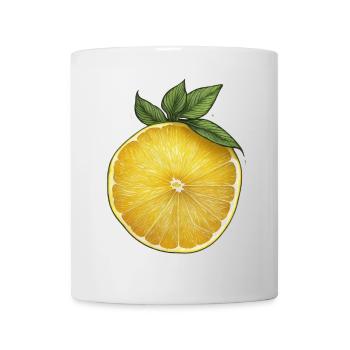 Lemonslice - Tasse - Weiß - Vorne