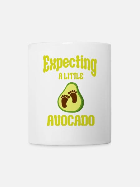 anwalt, humorvoll anwalt, avocado, baby avocado - Tasse - Weiß