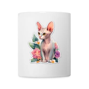 Chat Sphynx - Mug blanc - blanc - Devant
