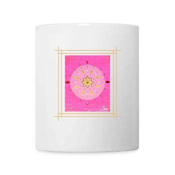 Mandala of Soul Happiness - Sonja Ariel von Staden - Mug - white - Front