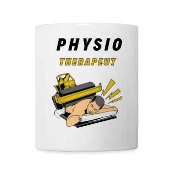 Physiotherapeut - Tasse - Weiß - Vorne