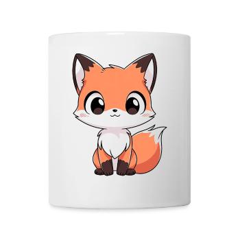 Fox Forest Animals Love Comic Nature Animal Child Baby - Mug - white - Front