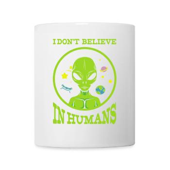 UFO, flying saucer, UFO - Mug - white - Front
