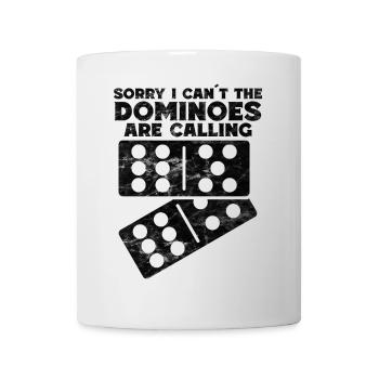 Domino Design - Tasse - Weiß - Vorne