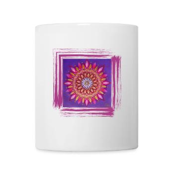 Mandala of Abundance - Sonja Ariel von Staden - Mug - white - Front