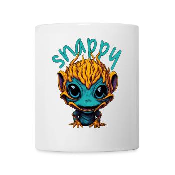 Alien vif - Mug blanc - blanc - Devant