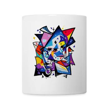 Graffiti - Mug blanc - blanc - Devant