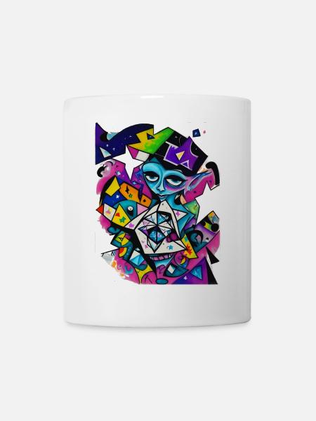 Graffiti - Mug - white