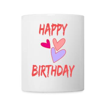 ALLES GUTE ZUM GEBURTSTAG. ALLES GUTE ZUM GEBURTSTAG. JAHRESTAG. - Tasse - Weiß - Vorne