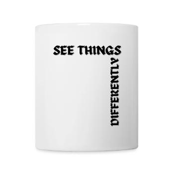 See things differently - Mug - white - Front