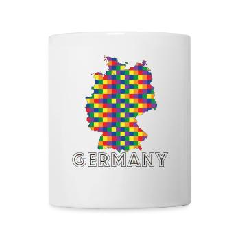 Deutschland Stolz - Tasse - Weiß - Vorne