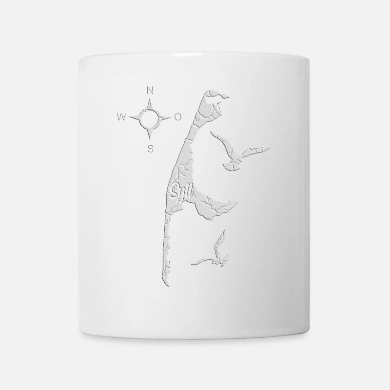 Sylt meine Insel - Tasse - Weiß