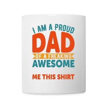 Proud Paternal Celebratory T-Shirt - Mug - white - Front