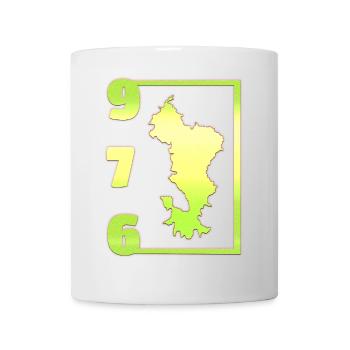T SHIRT 976 MAYOTTE - Mug - white - Front