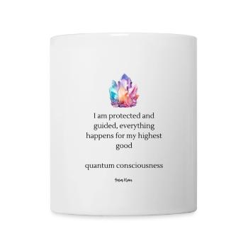 Grappe de couleurs cristallines - Mug blanc - blanc - Devant