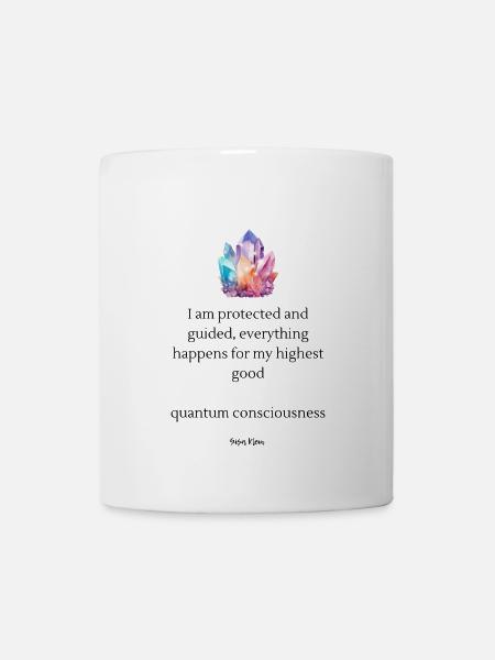 Crystal Colour Cluster - Mug - white