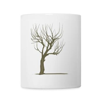 Tree without leaves - modificated - Mug - white - Front