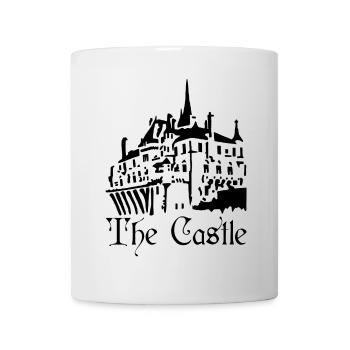 Das Schwarze Schloss - Tasse - Weiß - Vorne