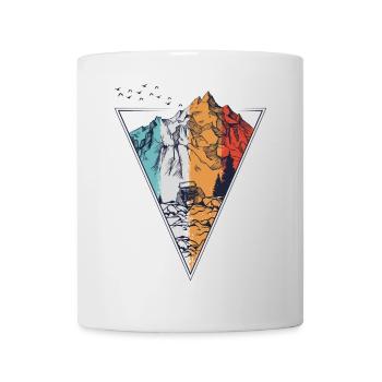Tri-Color Mountain Quest - Tasse - Weiß - Vorne