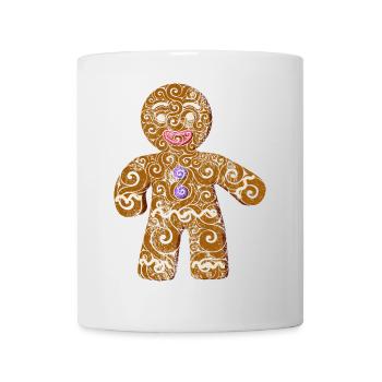 Biscuit - Mug blanc - blanc - Devant