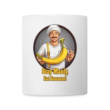 Bananas for Men - Mug - white - Front