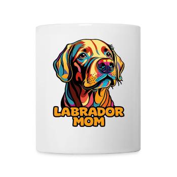 Maman du Labrador | Labrador Retriever femelle - Mug blanc - blanc - Devant