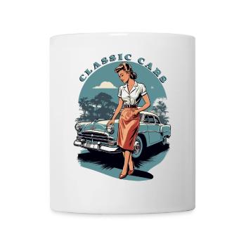 Classic Cars 1950 - Mug - white - Front