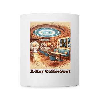 Cafe Radiology Medical Art Barista Manip Radio - Mug - white - Front