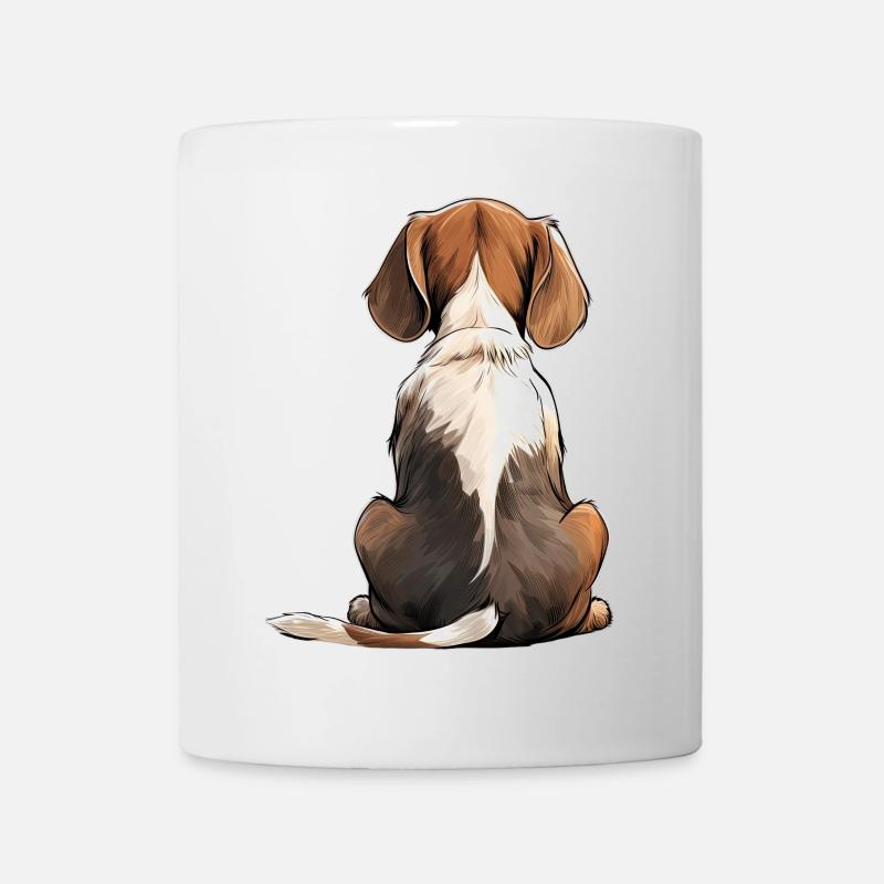Beagle - Tasse - Weiß