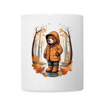 Ours mignon - Mug blanc - blanc - Devant