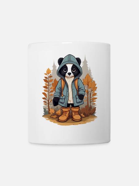 Süßes Stinktier - Tasse - Weiß