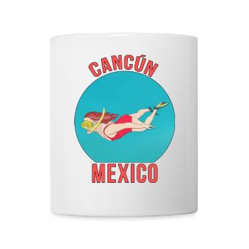 Cancún, Quintana Roo, Mexique - Mug blanc - blanc - Devant