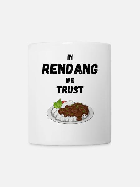 In rendang we trust - Mug blanc - blanc