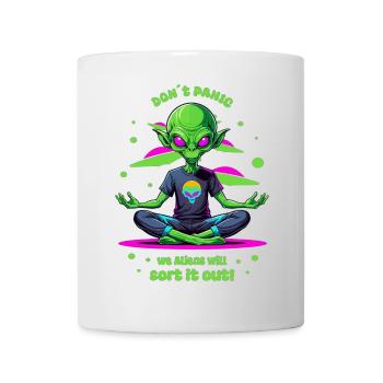 Alien Regulates this ! - Mug - white - Front