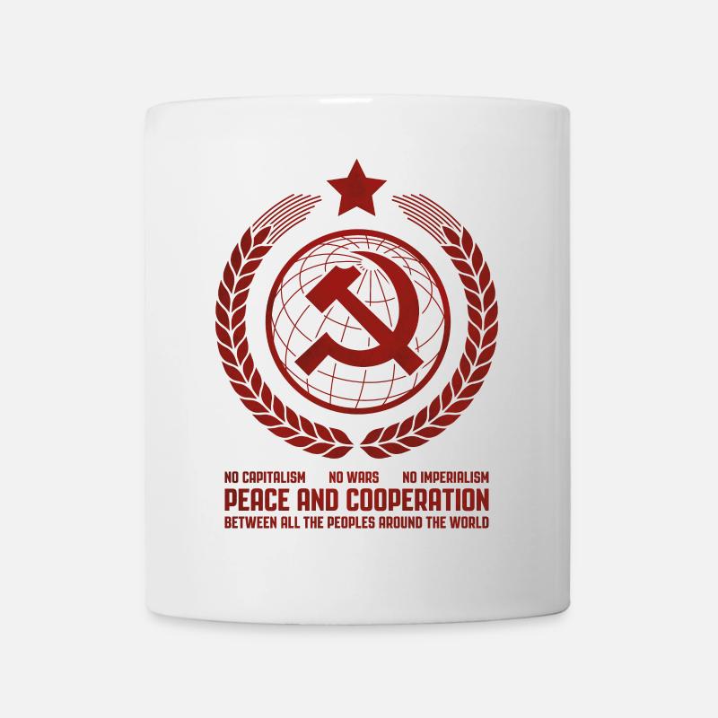 Emblème de l’Unité Mondiale - Mug blanc - blanc