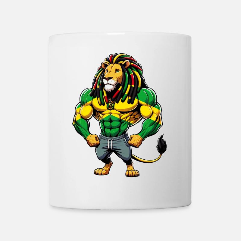Musique reggae jamaïcaine - Mug blanc - blanc