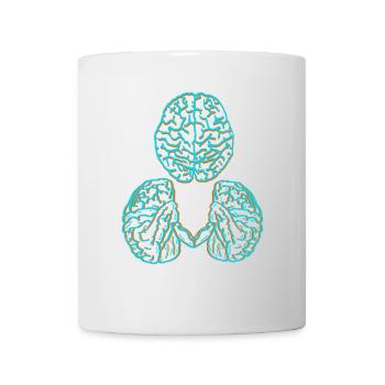 Brain - Mug - white - Front