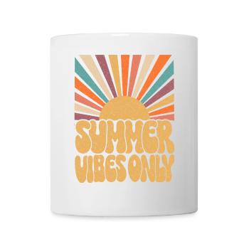 Nur Sommer-Vibes - Tasse - Weiß - Vorne