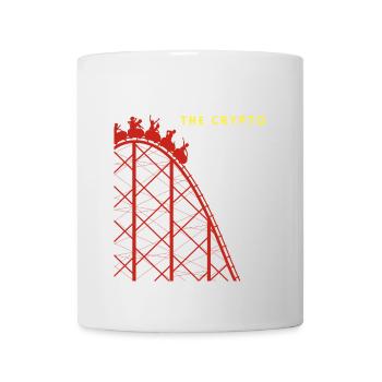 Krypto-Fahrt Achterbahnfahrt - Tasse - Weiß - Vorne