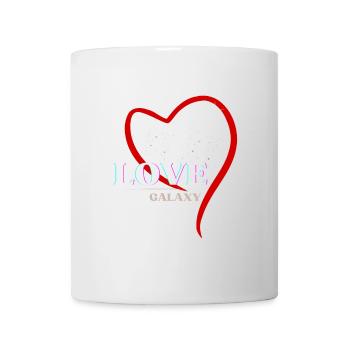 Kosmischer Amor Liebe - Tasse - Weiß - Vorne
