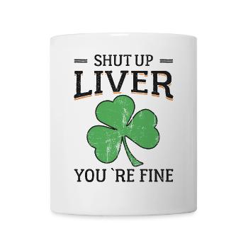 Toast Beer Ireland Shamrock St. Patrick's Day - Mug - white - Front