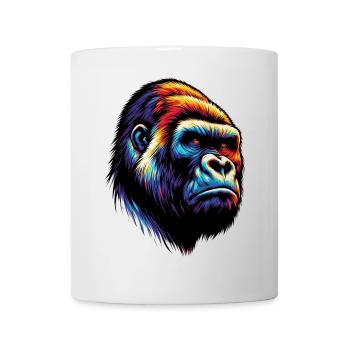 Gorille - Mug blanc - blanc - Devant
