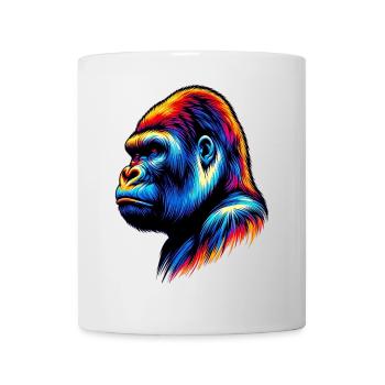 Gorille - Mug blanc - blanc - Devant