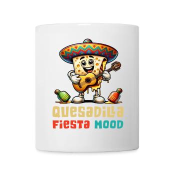 Quesadillas Fiesta Mood Mexico - Mug blanc - blanc - Devant