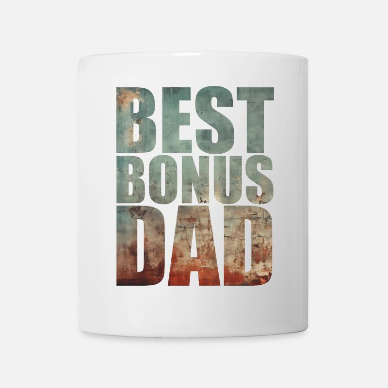 Best Bonus Dad - Tasse - Weiß
