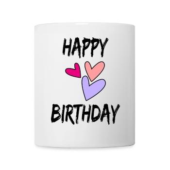 HAPPY BIRTHDAY - Mug - white - Front