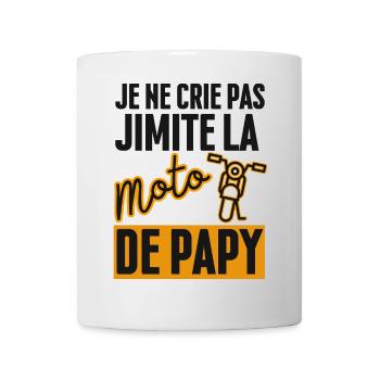 I'm not screaming I'm imitating Grandpa's Motorcycle - Mug - white - Front